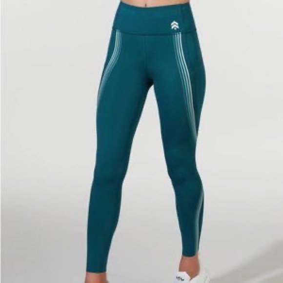 lululemon athletica Pants - Lululemon Nulux Speed Tight x Barry’s - Teal - Size 2